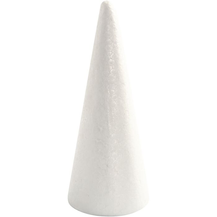 Käglor, H: 19,5 cm, Dia. 7 cm, vit, 1 st.