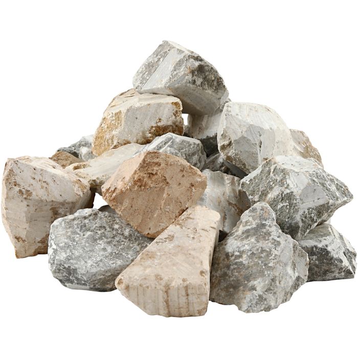 Täljsten, Innehållet kan variera , mixade färger, 5x10 kg/ 1 förp.