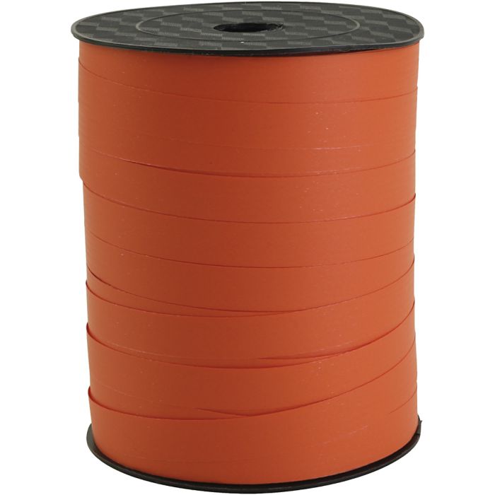 Presentband matt, B: 10 mm, orange, 190 m/ 1 rl.