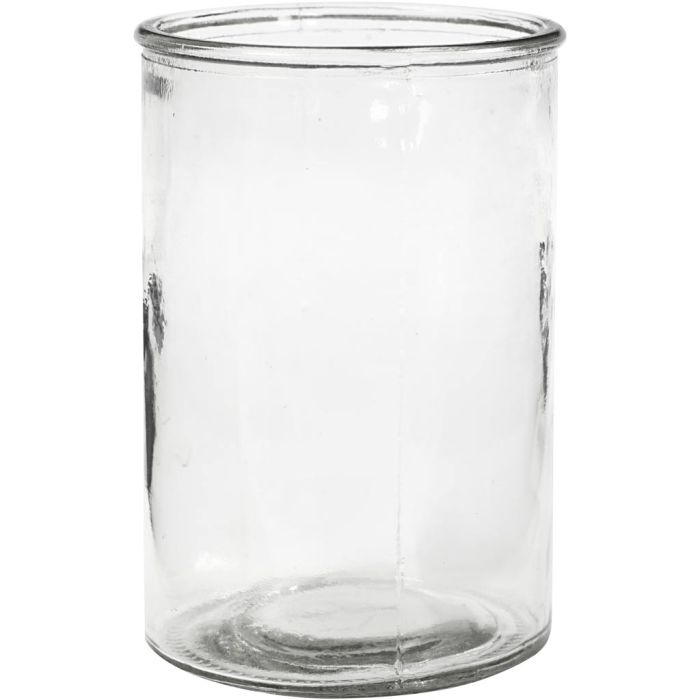 Ljusglas, H: 14,5 cm, Dia. 10 cm, 6 st./ 1 förp.