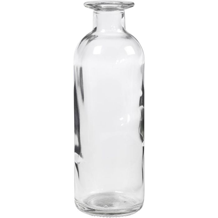 Flaska, H: 16 cm, Dia. 5,5 cm, 235 ml, 6 st./ 1 förp.