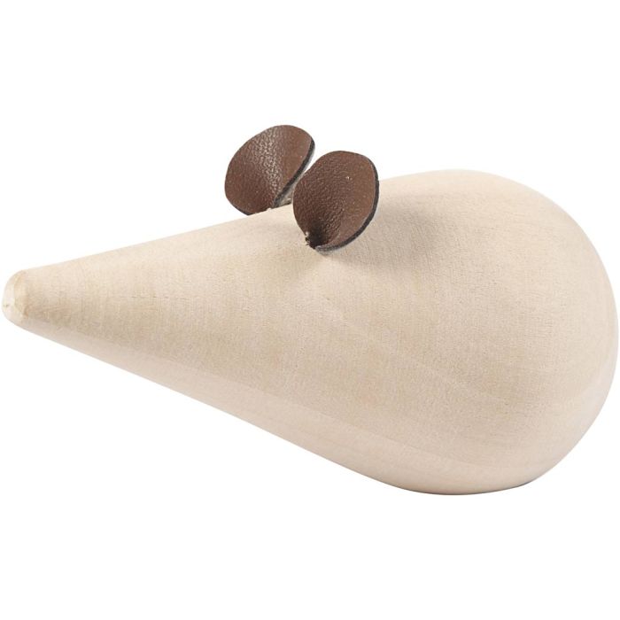 Mus, L: 10 cm, Dia. 5,5 cm, 1 st.