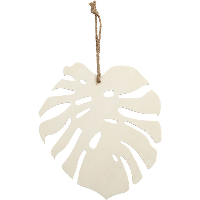 Blad, H: 20 cm, D: 3 mm, B: 19 cm, 1 st.