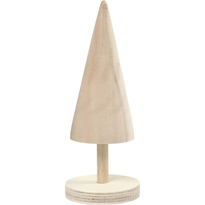 Julgran, H: 15,5 cm, Dia. 5 cm, 1 st.