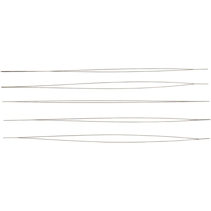Pärlnål, L: 12 cm, tjocklek 0,25 mm, 5 st./ 1 förp.
