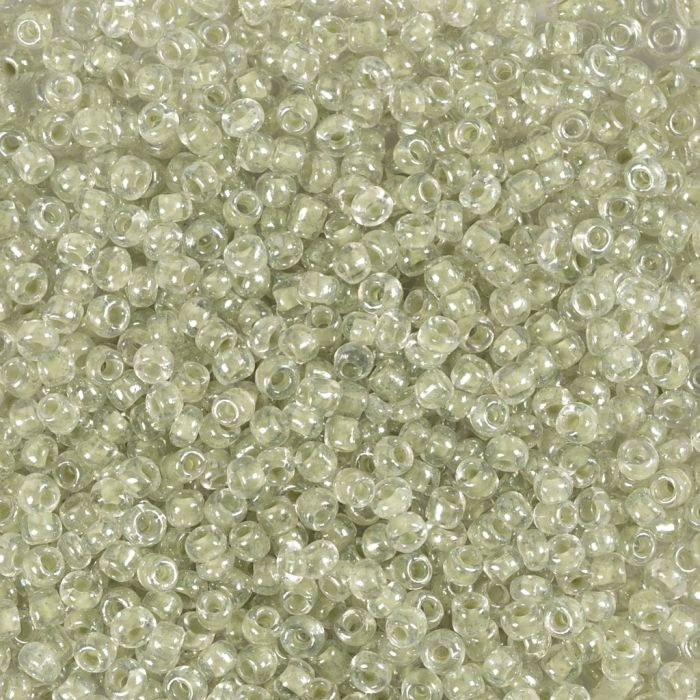 Rocaillepärlor, nr. 15/0, Dia. 1.7 mm, Hålstl. 0,5-0,8 mm, pärlemor, 25 g/ 1 förp.