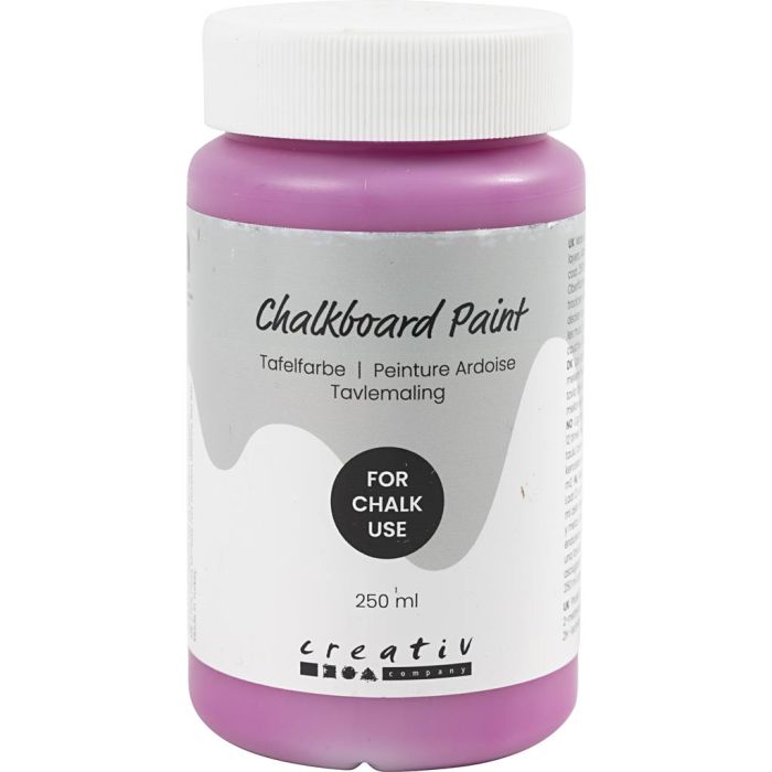 Tavelfärg, rosa, 250 ml/ 1 flaska