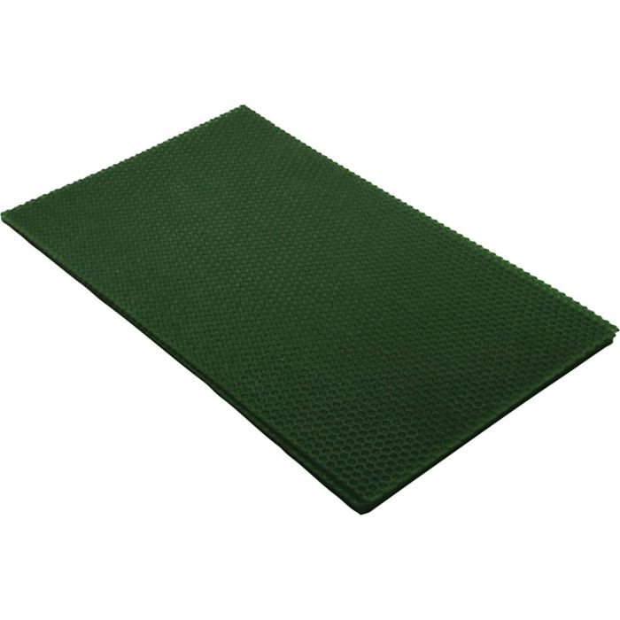 Bivaxplattor, stl. 20x33 cm, tjocklek 2 mm, grön, 1 st.