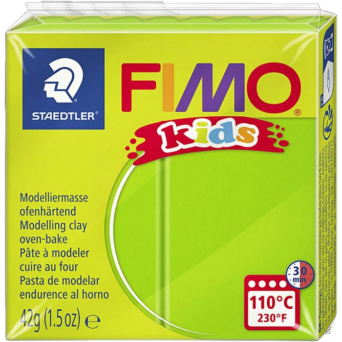 FIMO® Kids Clay, ljusgrön, 42 g/ 1 förp.