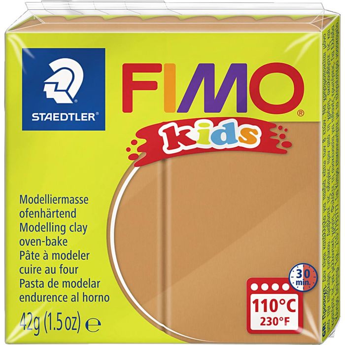 FIMO® Kids Clay, ljusbrun, 42 g/ 1 förp.