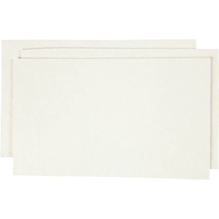 Papperspulp, ark 20x12 cm, råvit, 100 g/ 1 förp.