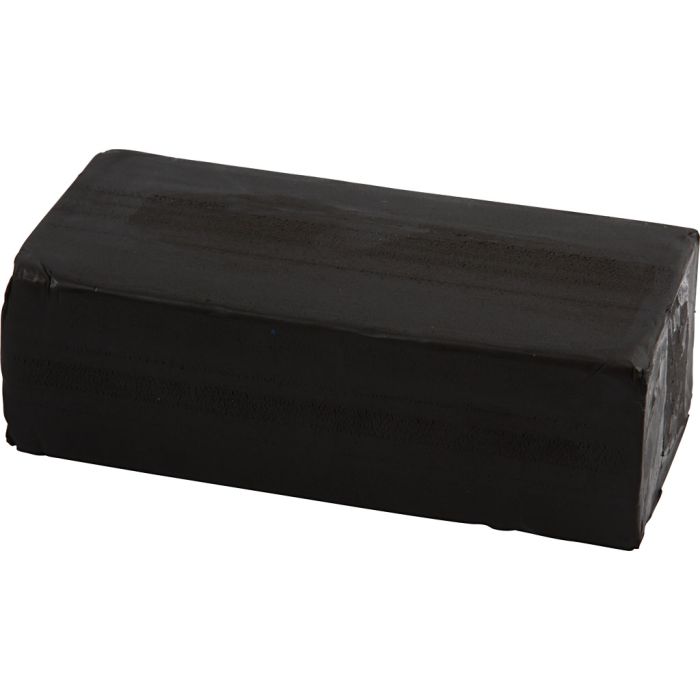 Modellera, stl. 13x6x4 cm, svart, 500 g/ 1 förp.