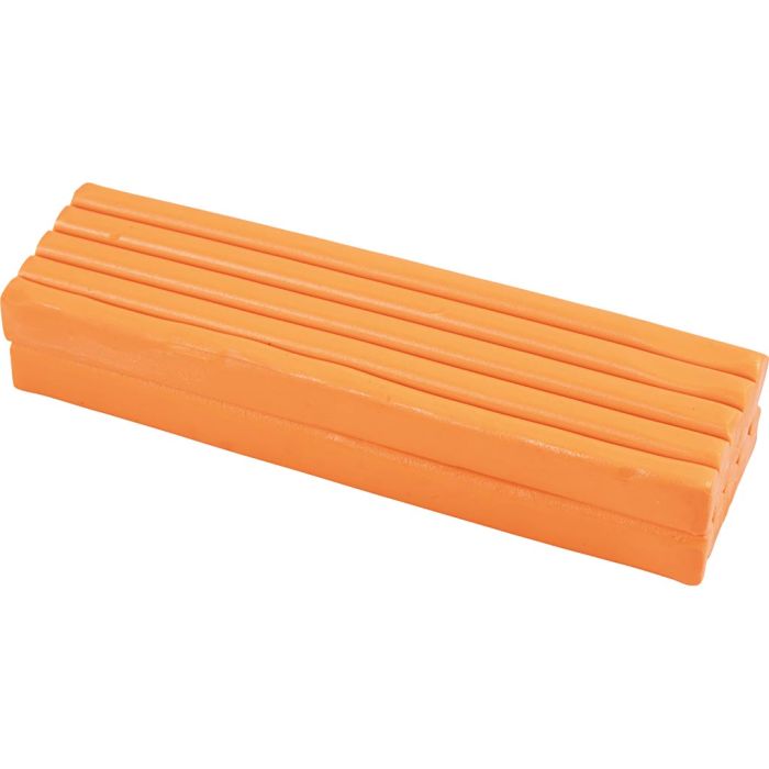 Modellera, stl. 13x6x4 cm, orange, 500 g/ 1 förp.