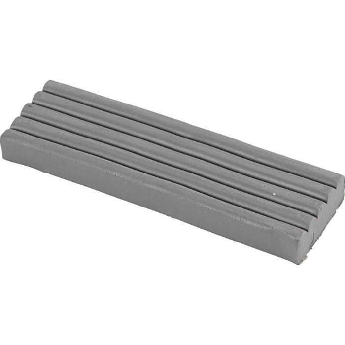 Modellera, stl. 13x6x4 cm, grå, 500 g/ 1 förp.