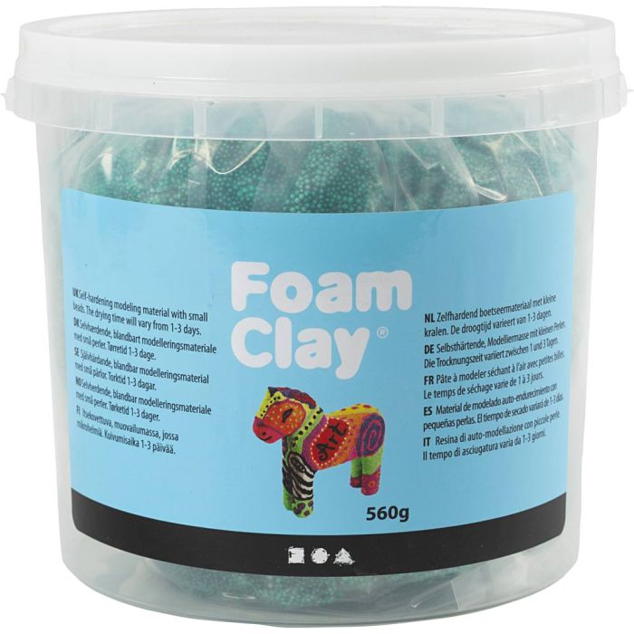 Foam Clay® , mörkgrön, 560 g/ 1 hink