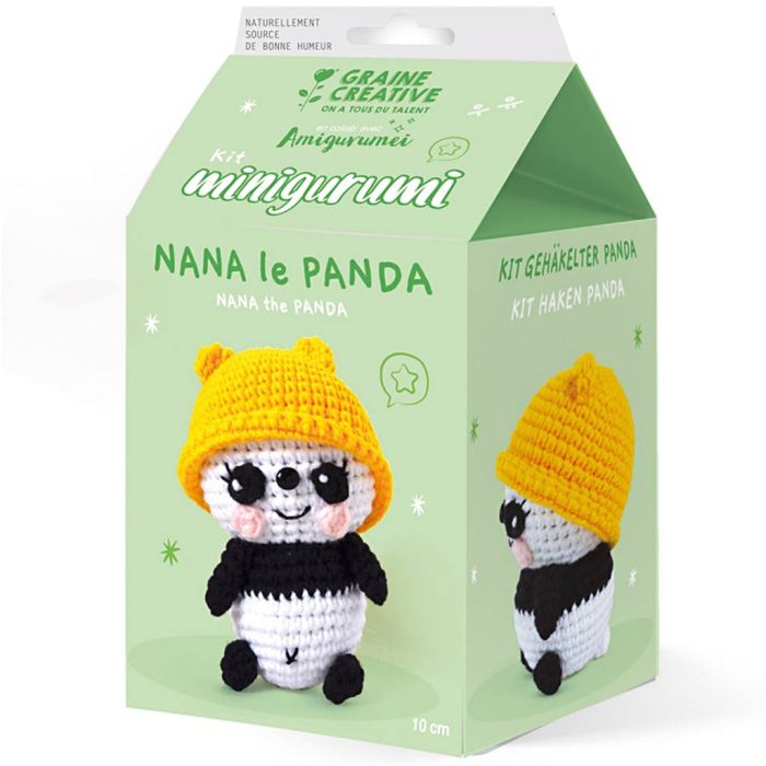 Amigurumi Virkningskit, Pandan Nana, 1 förp.