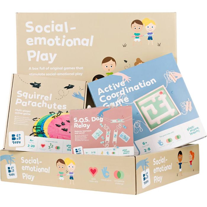 Aktivitetslåda, Socio-emotionell lek, 6 set/ 1 förp.