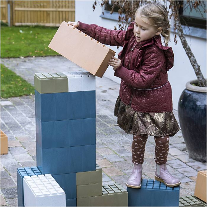 dantoy stora byggklossar, mixade färger, 52 st./ 1 förp.