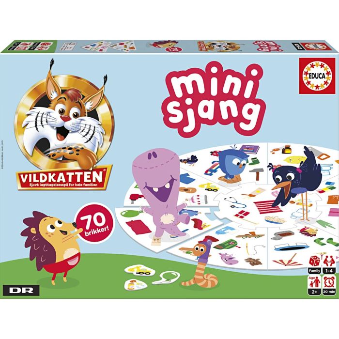 Vildkatten Minisjang Børste, DK, 70 delar/ 1 förp.