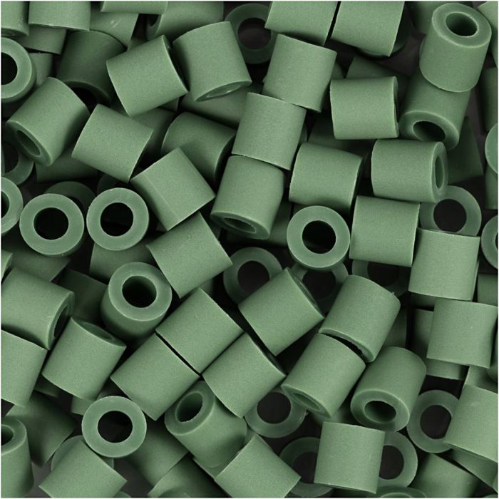 NABBI BioBeads, stl. 5x5 mm, Hålstl. 2,5 mm, medium, mörkgrön, 1000 st./ 1 förp.