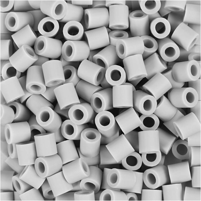 NABBI BioBeads, stl. 5x5 mm, Hålstl. 2,5 mm, medium, grå, 1000 st./ 1 förp.