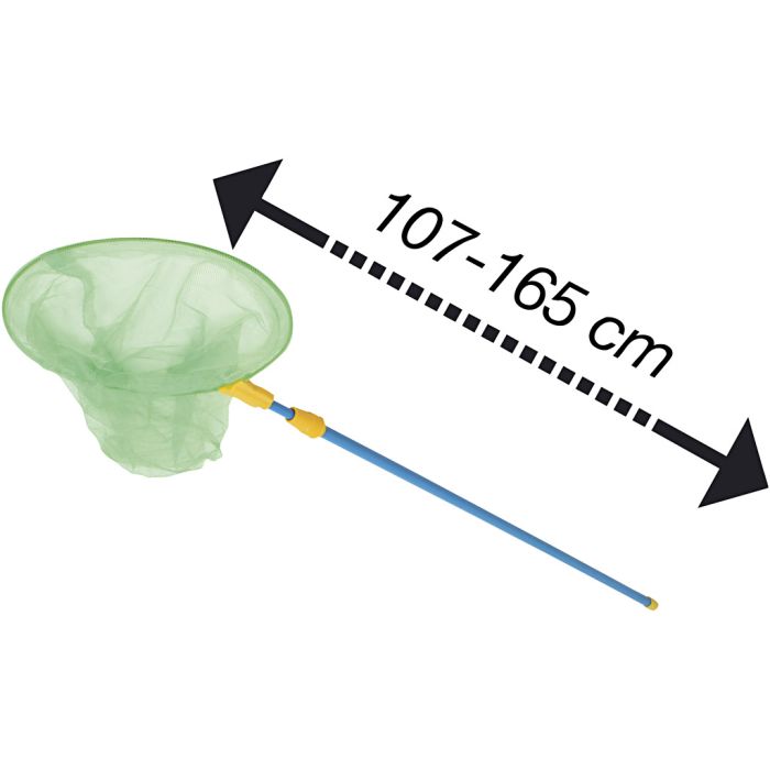 Håv med teleskopskaft, L: 107-165 cm, 10 st./ 1 förp.