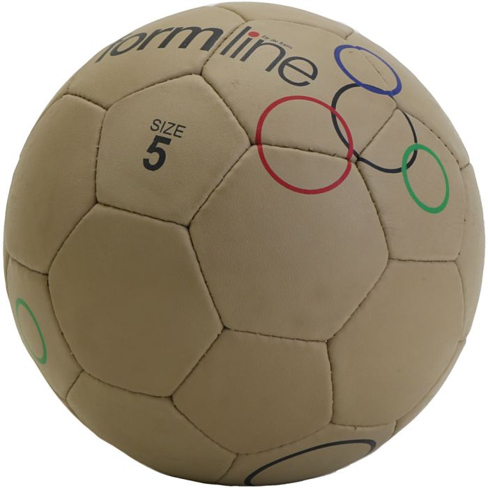 Skolgårdsfotboll, nr. 5, brun, 1 st.