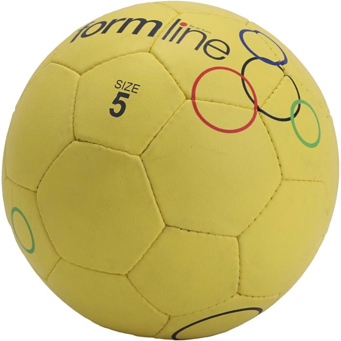 Street fotboll, nr. 5, gul, 10 st./ 1 förp.