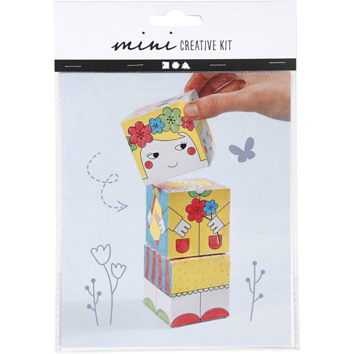 Mini DIY Kit, stapelklossar, 1 förp.