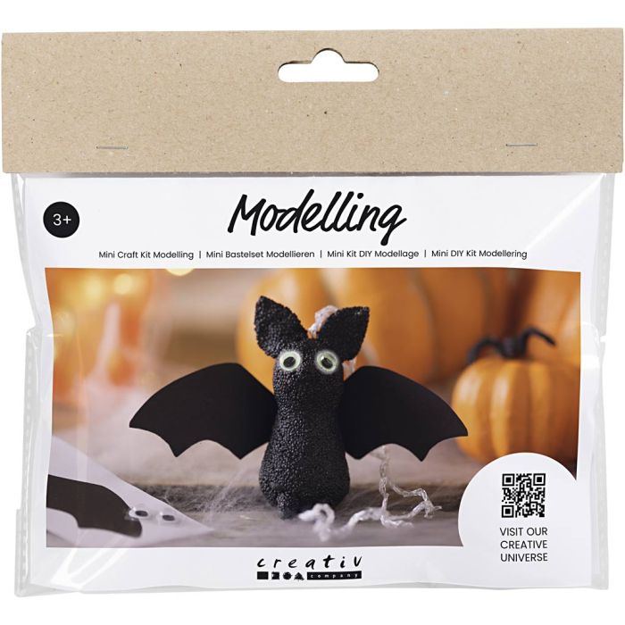 Mini DIY Kit Modellera, Fladdermöss, 1 förp.