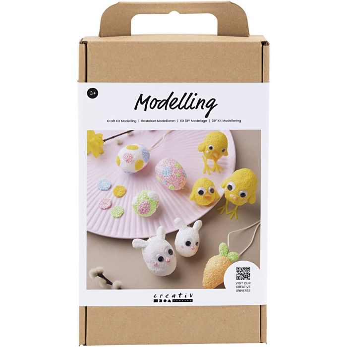 DIY Kit Modellering, Påskfigurer, 1 förp.