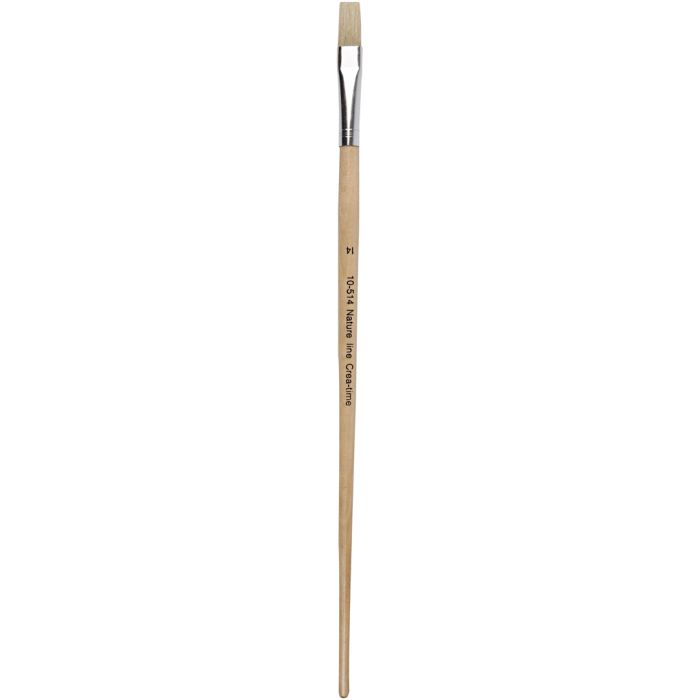 Natur Line Penslar, nr. 14, L: 32 cm, B: 12 mm, Långa skaft, 12 st./ 1 förp.