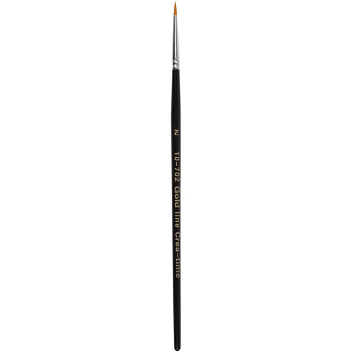 Gold Line-penslar, 2, L: 17 cm, B: 2 mm, runda, 12 st./ 1 förp.