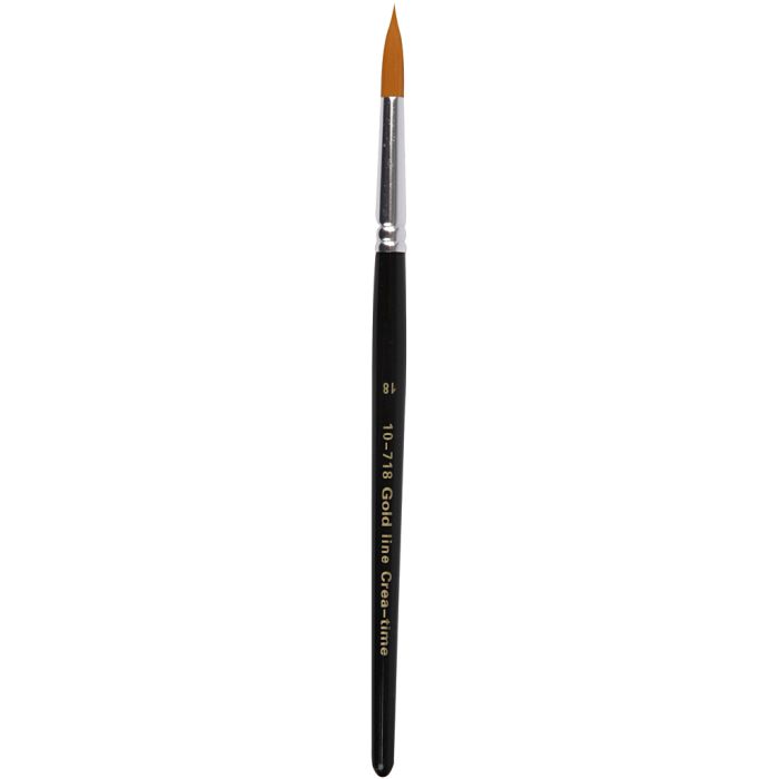 Gold Line-penslar, 18, L: 20 cm, B: 7 mm, runda, 6 st./ 1 förp.