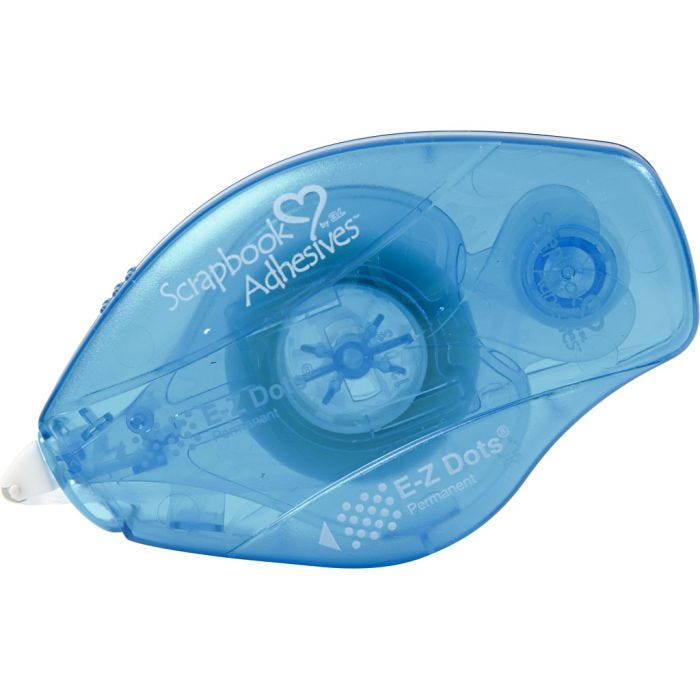 E-Z Runner®, Prickar, permanent, B: 8 mm, 15m/ 1 rl.