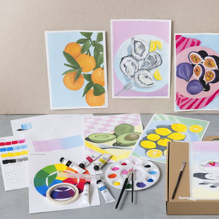 Start DIY Kit: Lär dig måla med gouache