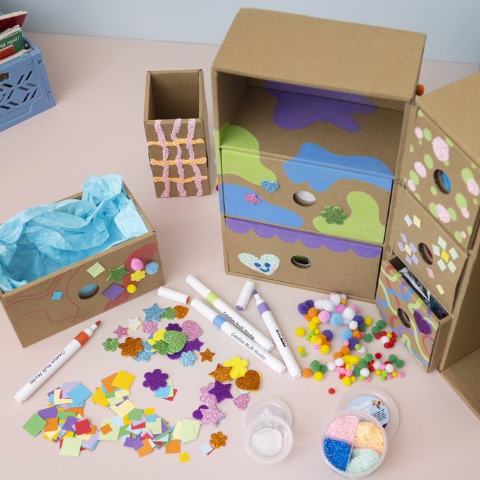 Så här dekorerar du din kreativitetsstation