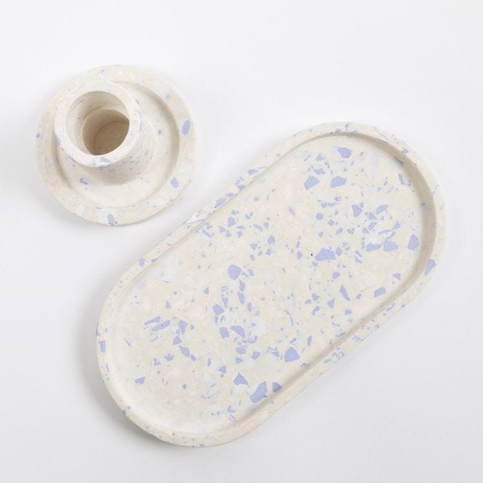 Så här gör du terrazzo flakes med Resin gjutmassa