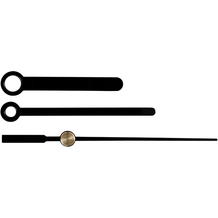 Urvisare, Hålstl. 4+6 mm, svart, 1 set