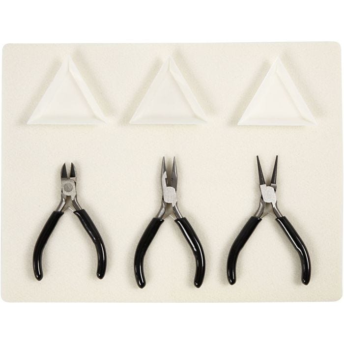 Verktygsset Smycken, L: 10+11+12 cm, 1 set
