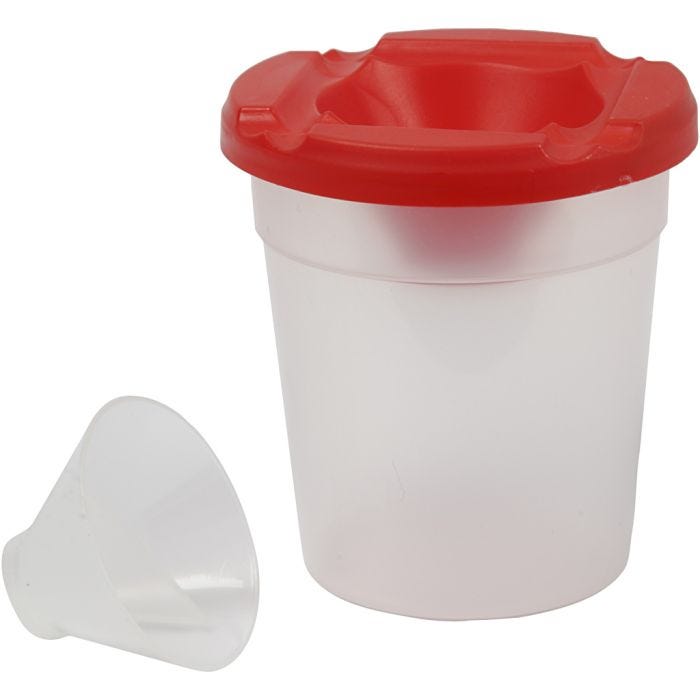 Penselburk, H: 8,5 cm, Dia. 8 cm, 250 ml, 1 st.