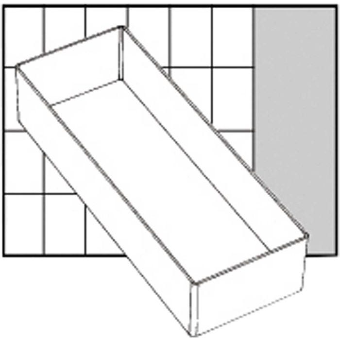 Raaco lådinsats, H: 47 mm, stl. 218x79 mm, 1 st.