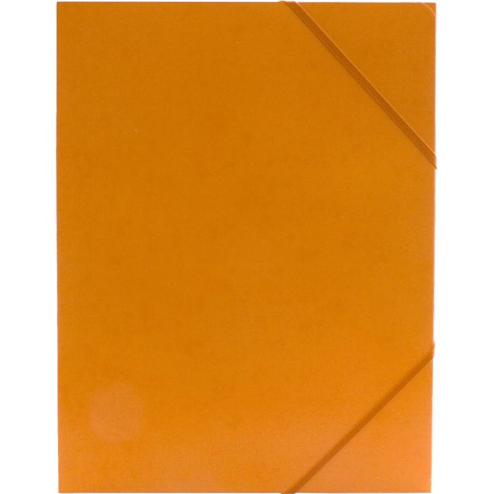 Elastikmappar, A4, stl. 22,9×32,4 cm, orange, 1 st.