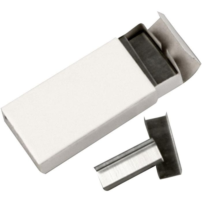 Häftklamrar, B: 10 mm, stl. #10, 10x1000 st./ 1 förp.