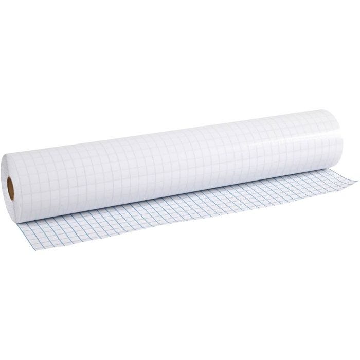 Bokplast, självhäftande, B: 40 cm, tjocklek 80 my, blank, 2. sort, 25 m/ 1 rl.