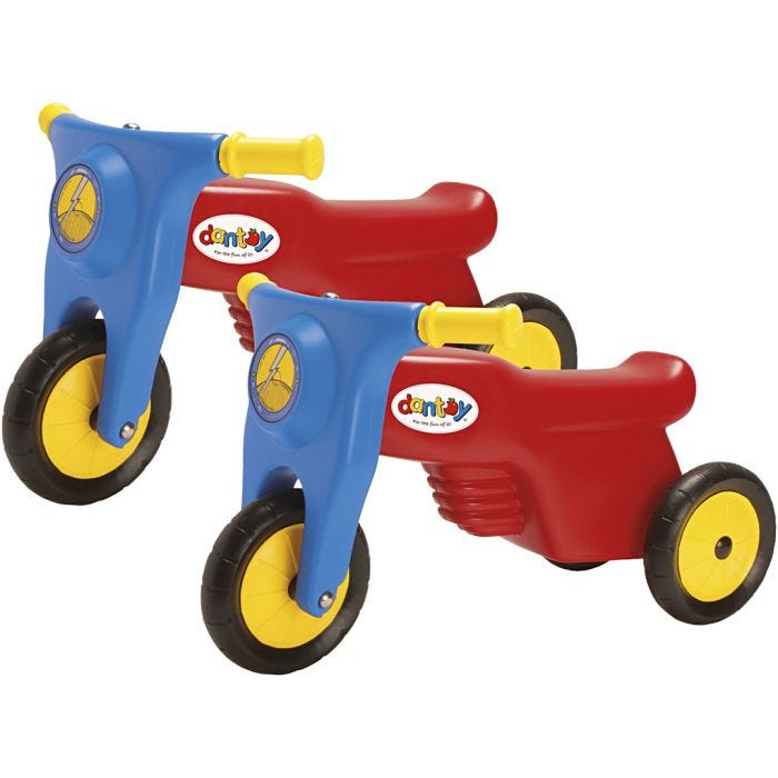 dantoy motorcykel, 2 st./ 1 set