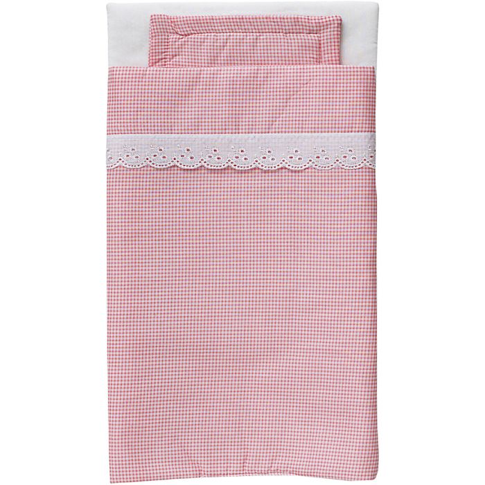 Täcke/kuddset för docksäng, 3 st./ 1 set