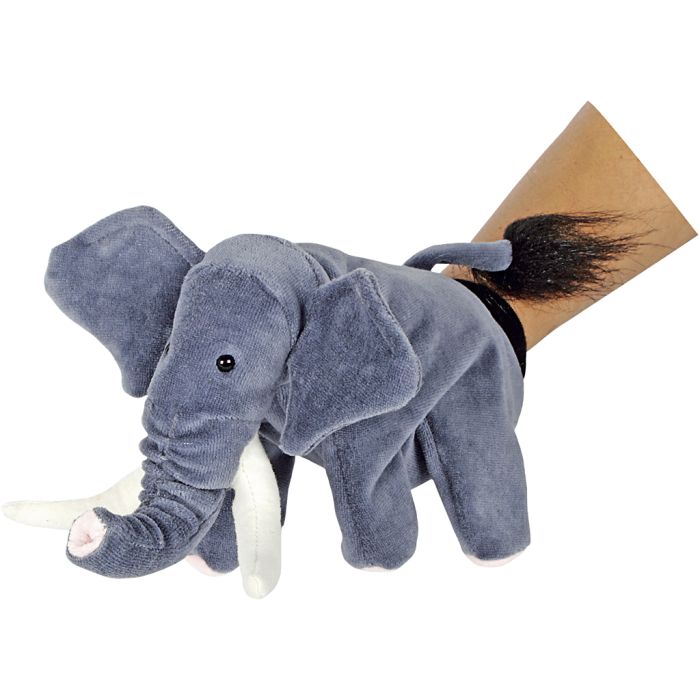 beleduc Handdocka, Elefant, stl. 29 cm, 1 st.