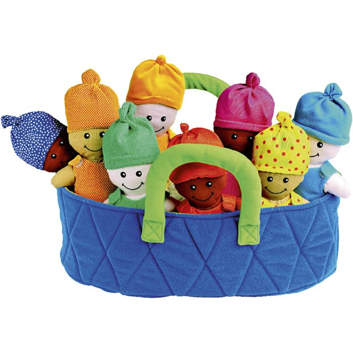 Nathan Taktila dockor, stl. 26 cm, 8 st./ 1 förp.