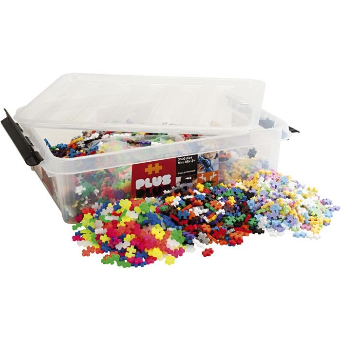 Plus Plus Basic Mix, 3600 st./ 1 förp.